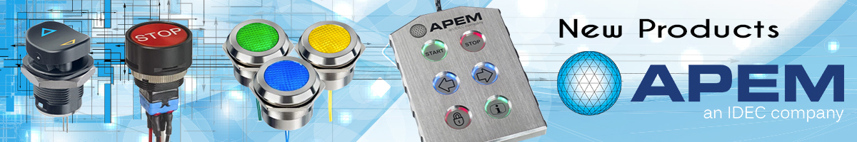 APEM New Products leader banner