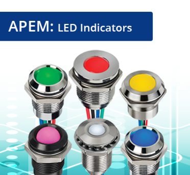 APEM LED Indicators to brighten you applications