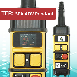 TER - SPA-ADV Pendant controller with display