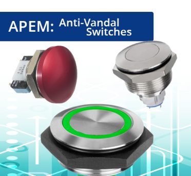 APEM Anti-Vandal Switches